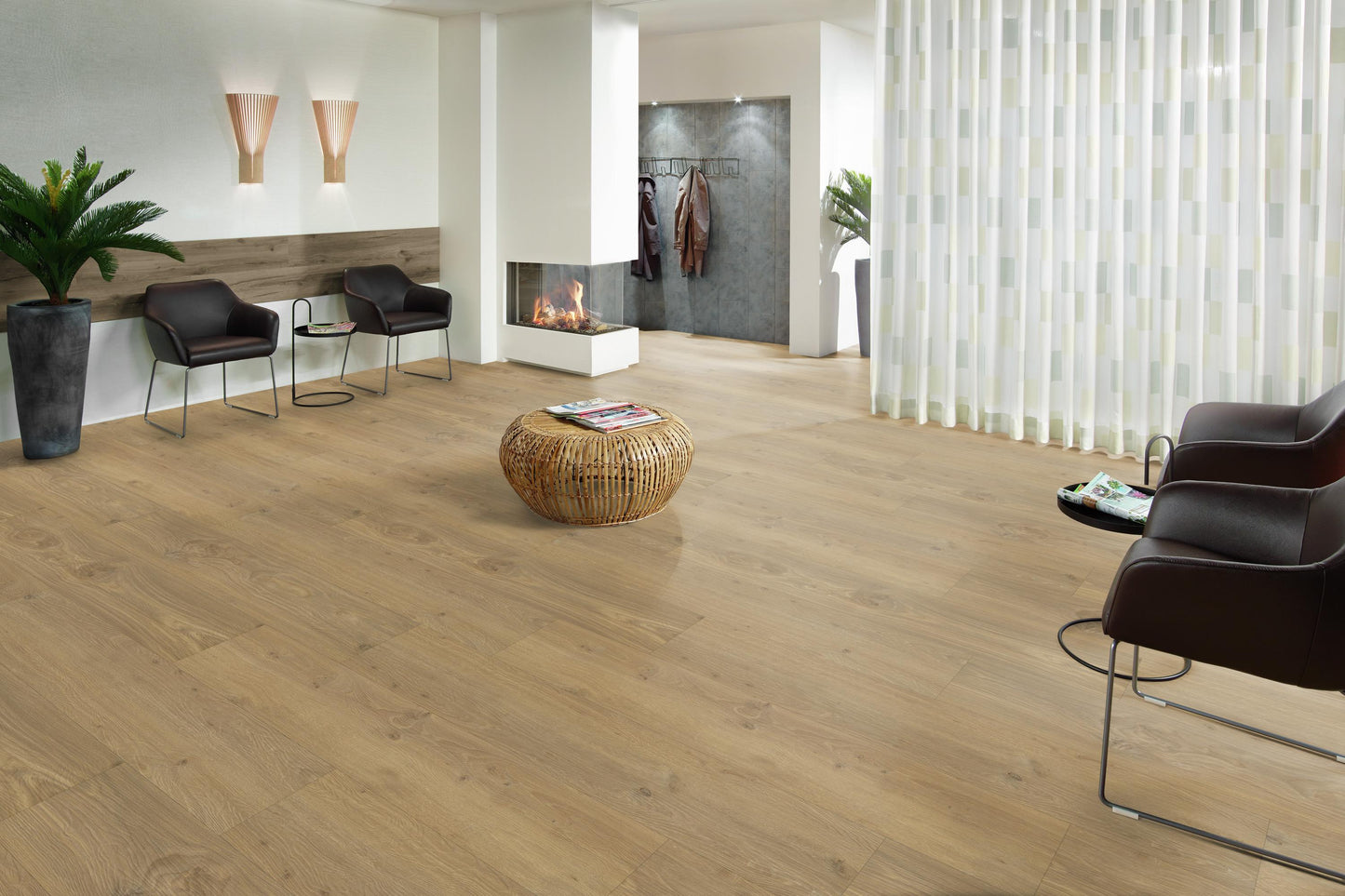 Klick-Vinylboden Breitdiele Eiche MASALA