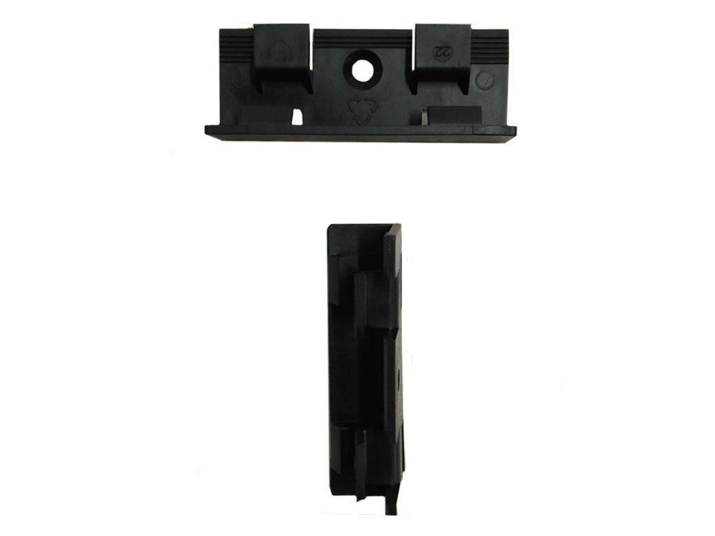 Montageclips für Sockelleiste Weiß Modern (30 Stück)