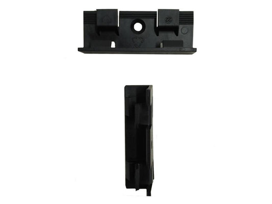 Montageclips für Sockelleiste Weiß Modern (30 Stück)