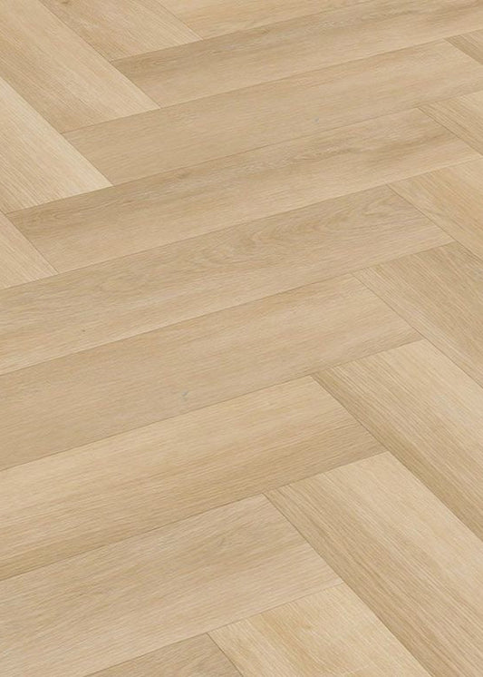 Klick-Vinylboden Fischgrät Eiche NATUR