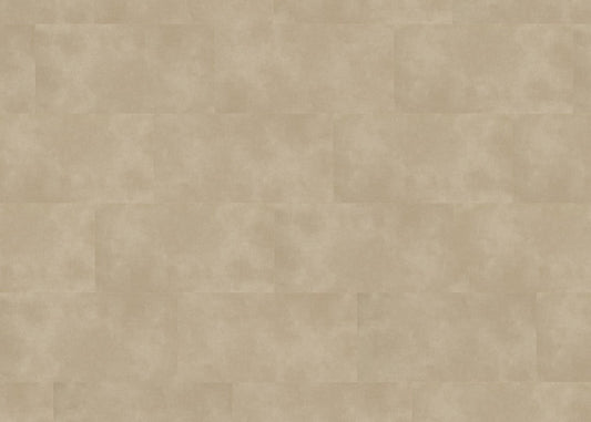 Klick-Vinylboden Fliesenoptik Beton BEIGE