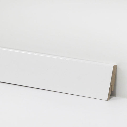 MUSTER Sockelleiste Weiß