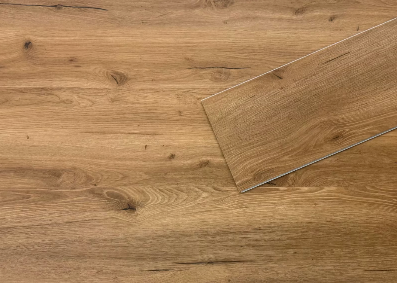 Klick-Vinylboden Breitdiele Eiche RUSTIKAL NATUR