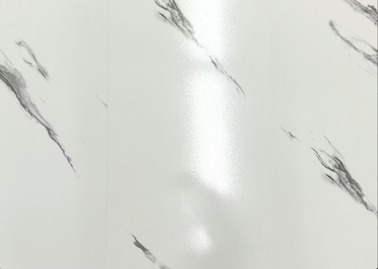 Klick-Vinylboden Hochglanz Alsberg Marmor