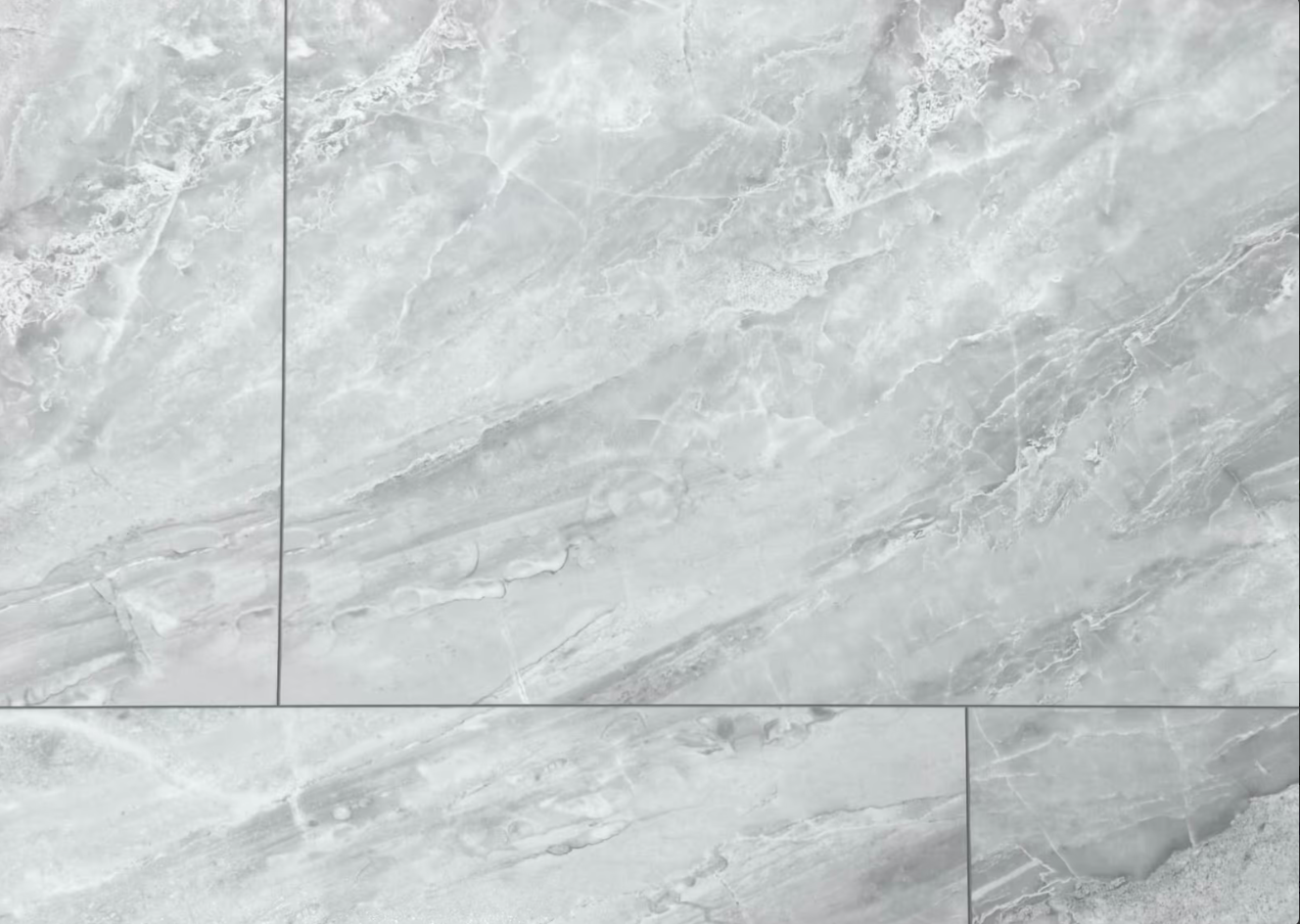 Klick-Vinylboden Hochglanz Glehner Marmor