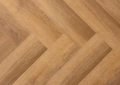 Klick-Vinylboden Fischgrät Eiche Rustikal