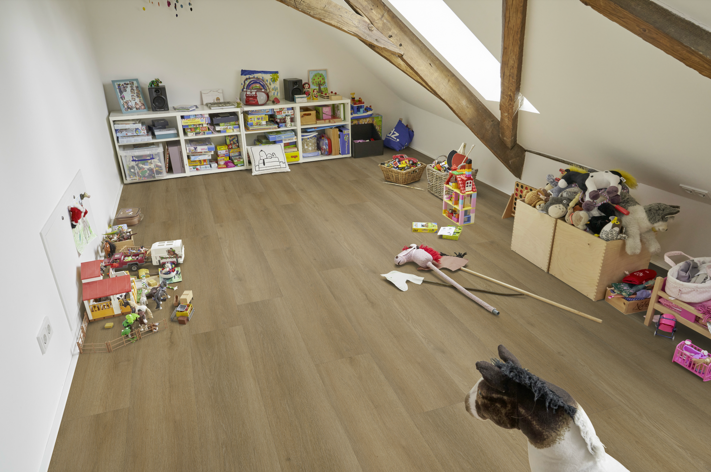 Klick-Vinylboden Breitdiele Eiche MODERN